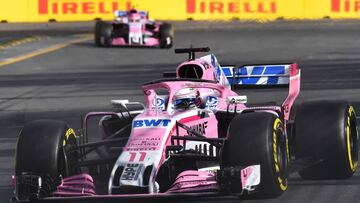 Sergio 'Checo' Pérez culminó onceavo en Australia, la primera carrera del año.