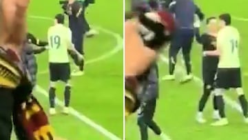 Viralizan la reacción de un jugador del Inter cuando ve a Bastoni con la camiseta de Lamine: lo dice todo