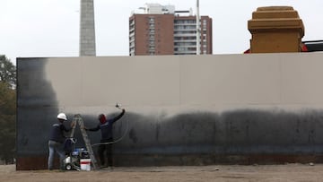 La instalación está preparada para recibir el golpe de un vehículo a 80 km/h. Se espera que las obras finalicen durante la noche de este miércoles.