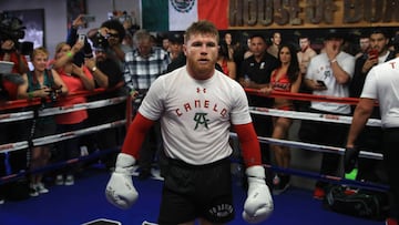 The Mexican boxing star fine-tunes conditioning in high-altitude camp before Riyadh showdown.