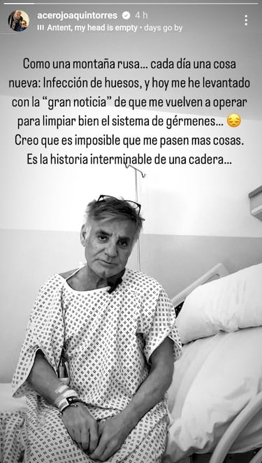 Joaquín Torres será operado por quinta vez desde el accidente de moto