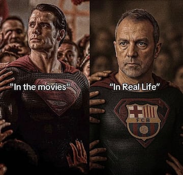 MEME ATEMPORAL FC BARCELONA HANSI FLICK