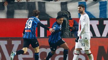 Luis Fernando Muriel anota en la victoria ante AC Milan