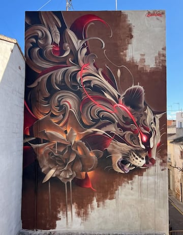 Este trabajo fue creado en abril de 2024 y está situado en la calle Rey Don Jaime, nº 1, Cheste, Valencia. 