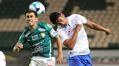 León - Cruz Azul (0-1): resumen del partido y gol