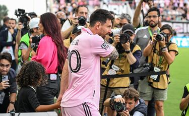 “Estados Unidos nunca ha visto un espectáculo como Messi”