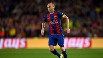 Andrés Iniesta no tiene claro si renovará con el Barcelona a final de temporada.