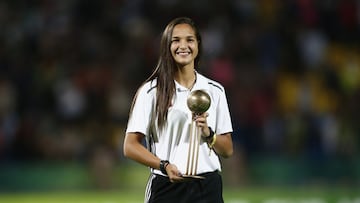 The Portland Thorns player has not traveled with the Venezuelan national team for fear of being unable to re-enter the United States.