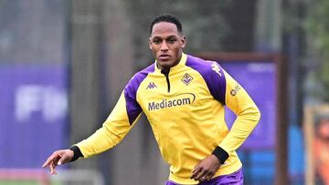 Yerry Mina cerca de salir de la Fiorentina