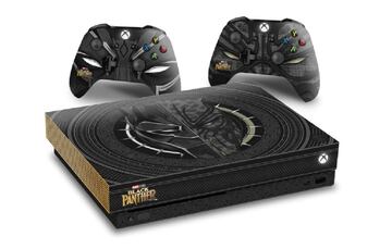 Xbox One X Custom Black Panther