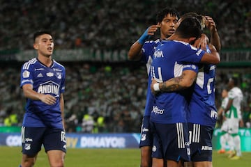 Final de vuelta de la Copa BetPlay entre Atlético Nacional y Millonarios en el Atanasio Girardot.
