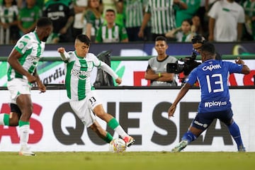 Final de vuelta de la Copa BetPlay entre Atlético Nacional y Millonarios en el Atanasio Girardot.