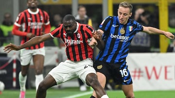 Milan vs Inter de Milán en vivo: semifinal de ida de la Copa Italia hoy en directo