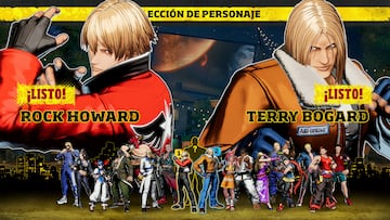 fatal fury city of the wolves personajes luchadores