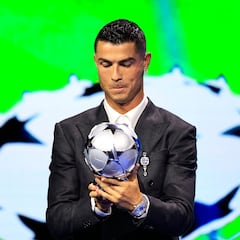 What award did Cristiano Ronaldo win at the Champions League draw 2024/2025?