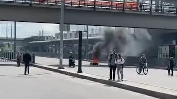 Bloqueos, afectación del transporte público y más en jornada del paro