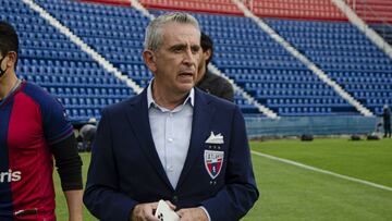 Emilio Escalante of Atlante during the game Atlante vs Club Atletico La Paz , corresponding to round 01 of the Torneo Apertura 2022 of the Liga BBVA Expansion MX, at Ciudad de los Deportes Stadium, on June 30, 2022.
<br><br>
Emilio Escalante de Atlante durante el partido Atlante vs Club Atletico La Paz, correspondiente a la jornada 01 del Torneo Apertura 2022 d ela liga BBVA Expansion MX, en el Estadio Ciudad de los Deportes, el 30 de Junio de 2022.