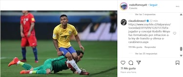 Rodolfo Moya hizo una brutal crítica a Claudio Bravo y la respuesta del ex capitán de la Roja nadie la esperaba