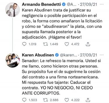 Exministra Karen Abudinen dice que no pedirá asilo político