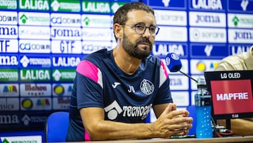José Bordalás, entrenador del Getafe.