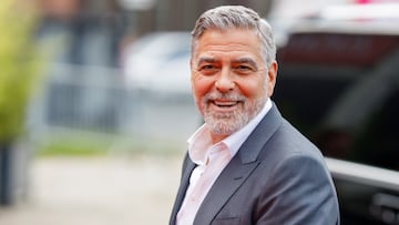 DUSSELDORF, GERMANY - MAY 24: George Clooney attends the Deutsche Postcode Lotterie Charity Gala 2023 on May 24, 2023 in Dusseldorf, Germany. (Photo by Joshua Sammer/Getty Images)