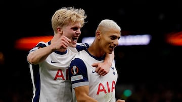 Tottenham vs AZ Alkmaar live online: score, stats, goals & updates | Europa League 24/25