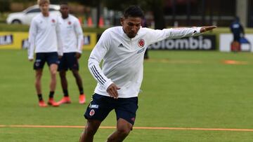 Alexander Mejía habló sobre el morfociclo de la Selección Colombia en Bogotá.