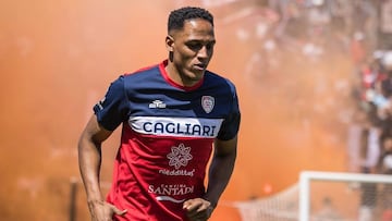 Yerry Mina, elogiado por el nuevo entrenador de Cagliari
