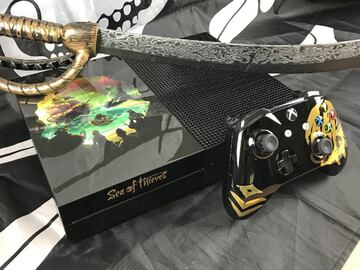 Xbox One S Custom Sea of Thieves